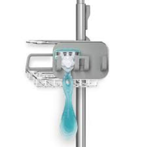 NEW simplehuman Adjustable and Extendable Shower Caddy XL, - Picture 7 of 7